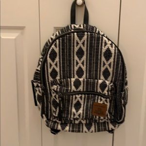 Artisan NY black white  tribal backpack